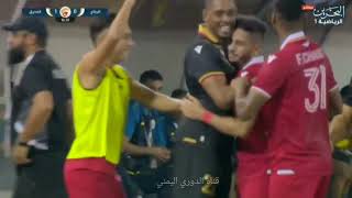 هدف دبل كيك رائع من المحترف اليمني ناصر محمدوه في دوري البحرين مع نادي المحرق في مواجهة نادي الرفاع.