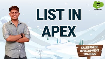 List in apex | Collection in Apex | Learn Salesforce Development