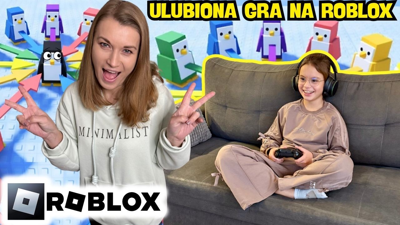 Oliwia gra w swoją ulubioną grę na Roblox🤩 Knockout💖
