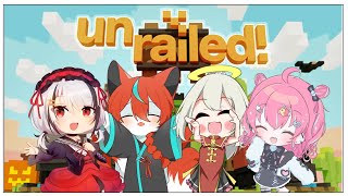 【#unrailed 】殴り合いコラボ🦊【Vtuber /伯道リル】