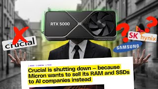 🚨 GPU & SSD PRICES SKYROCKETING! Crucial SHUTS DOWN? (Nvidia's Crisis) 2026 Crisis