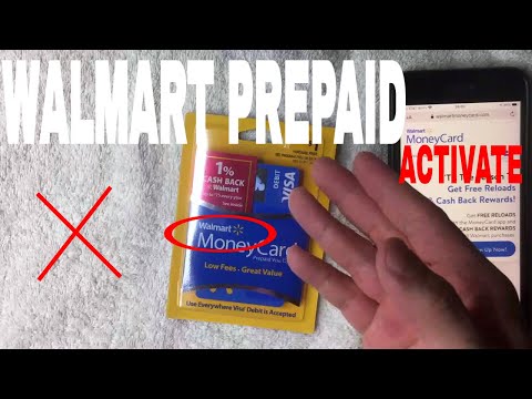 ✅  How To Activate Walmart Money Card Prepaid Debit Card ????