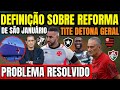 Definio no vasco sobre reforma de so janurio problema resolvido no botafogo tite detona geral