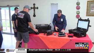 Family of firefighter killed on duty donates $18K for drone program in honor of Lucas Stephenson