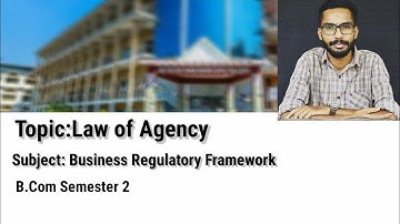 Law of Agency