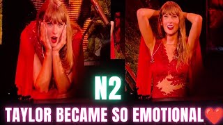 Taylor Swift became so emotional during performing in Madrid eras tour