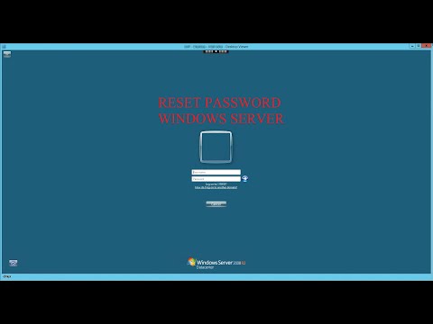 Reset Password Windows Server 2008