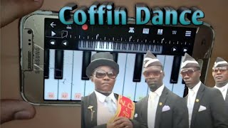 Atronomia Coffin dance song on walkband, tutorial cover by Piano Galaxy. screenshot 4