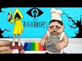 Повар и Шестая из игры Маленькие Кошмары (Little Nightmares) | Лепим фигурки из пластилина