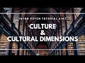 Culture &amp; Cultural Dimensions (Intro Psych Tutorial #187)