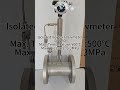 Isolated Vortex FLowmeter DN150 high pressure, high temperature