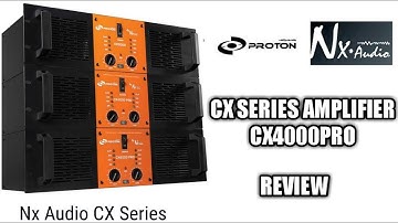 Proton nx audio Cx4000 pro amplifier || review|| #nx #audio #cx4000
