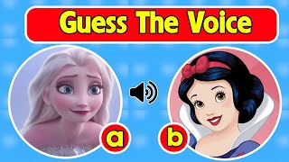 Guess The DISNEY PRINCESS By Her VOICE| Guess the DISNEY Character by the Aphabet Lore| Great  Quiz