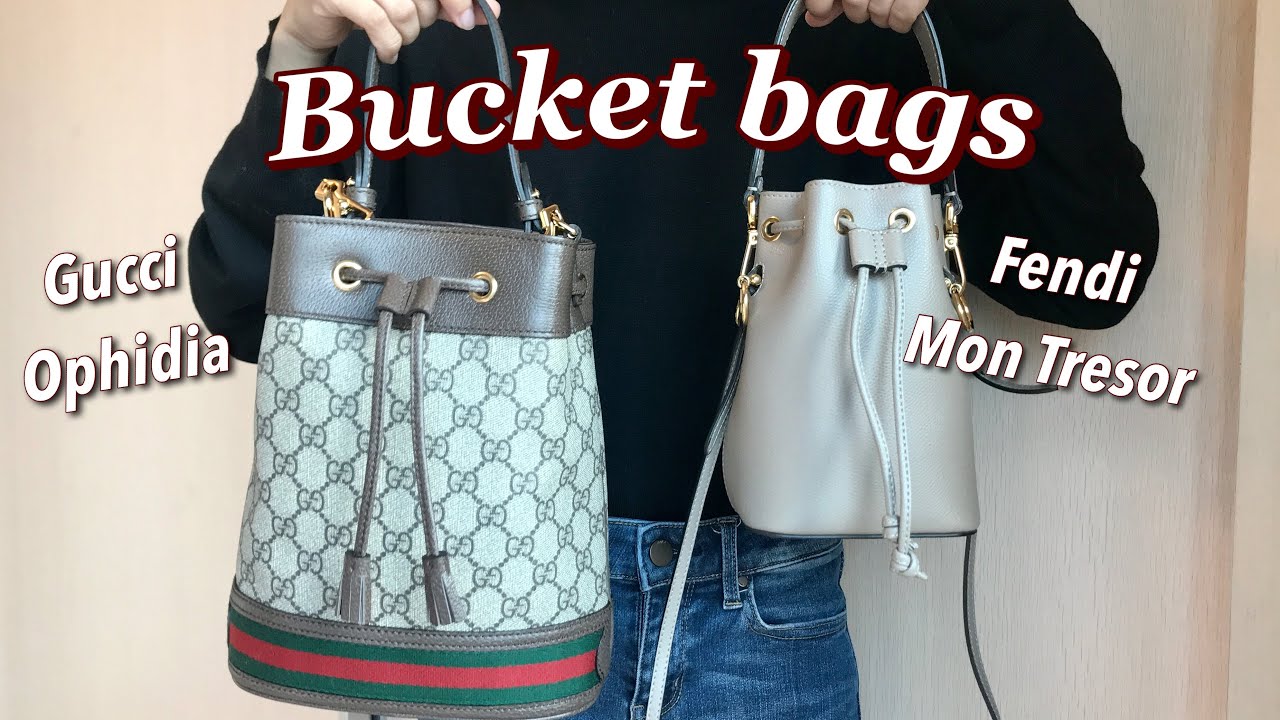 BUCKET BAGS, Gucci Ophidia, Fendi Mon Tresor