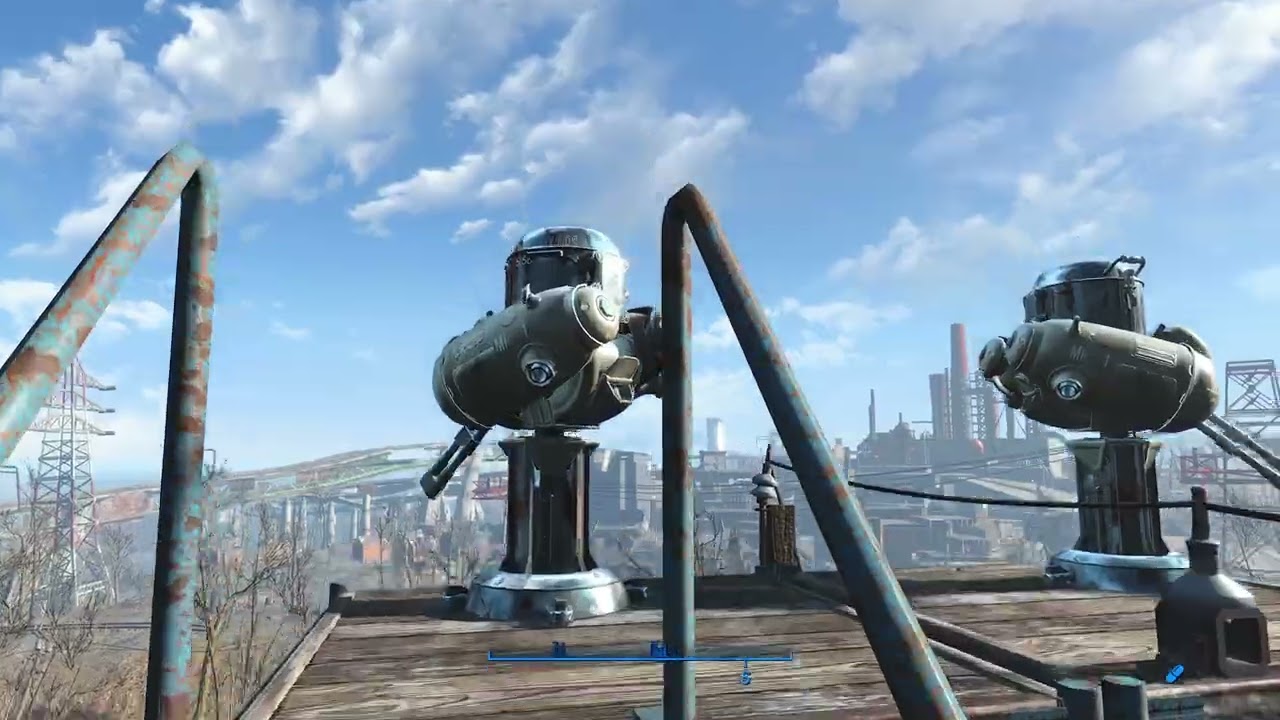 Fallout 4 Starlight Drive In Tour Part 6 NO MODS