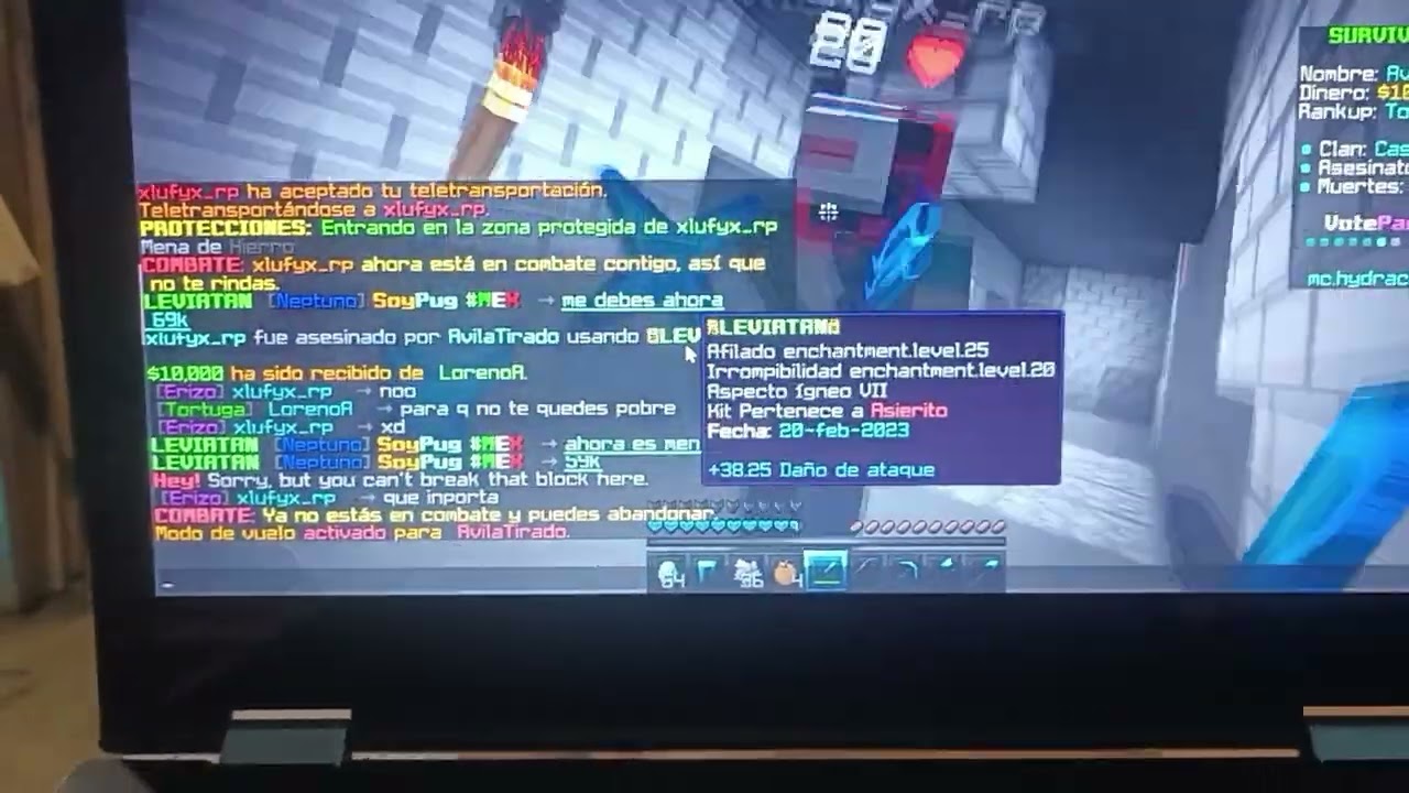 Tpakill en Hydracraft