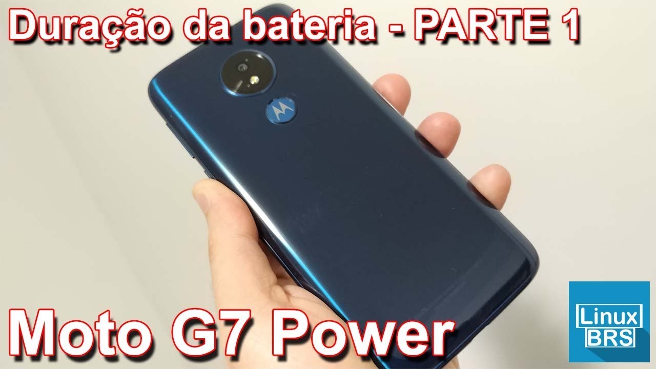 ? Motorola Moto G7 Power - Duração da bateria - Parte 1 - YouTube