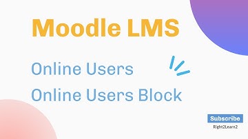 Online Users in Moodle