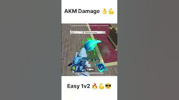 BGMI AKM 1V2 | Best Attachment for AKM Headshot sensitivity | #bgmi #bgmishorts #1v2 #pubgmobile
