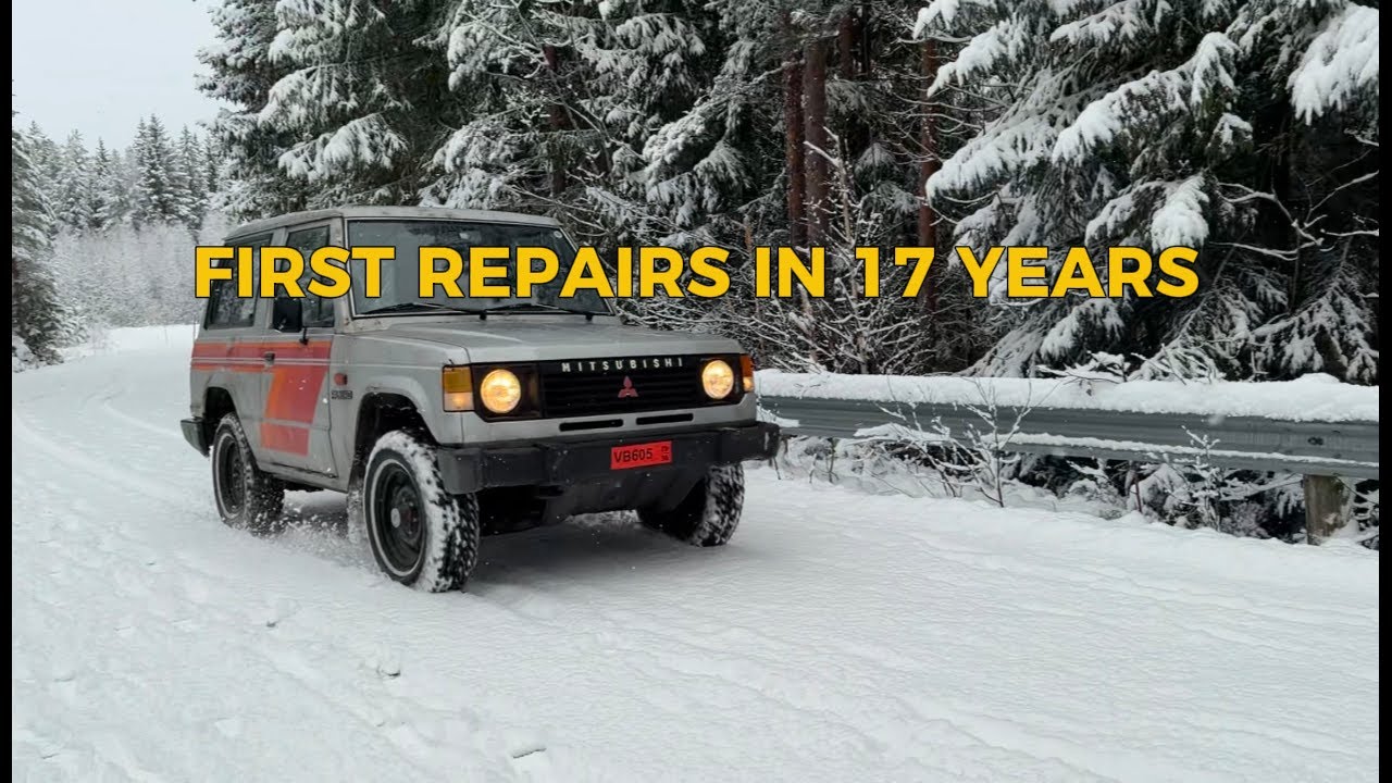 Reviving a Forgotten 1985 Mitsubishi Pajero – First Repairs