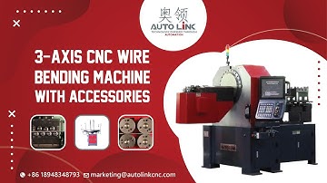 3D CNC Wire Bending Machine | Wire Bender Accessories (Available in Alibaba and Made in China)
