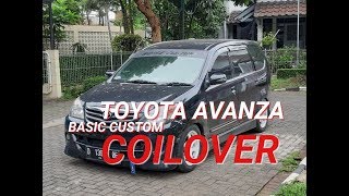 Meaty fitment on Toyota Avanza using Basic Custom Coilover