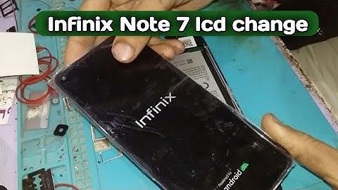 infinix note7 lcd replacement