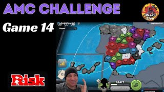 All Maps Cap Challenge Game 14 | Modern Spain Progressive Caps | Risk #amcchallenge