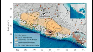 Los últimos cuatro terremotos de gran magnitud en México fueron precedidos por sismos lentos