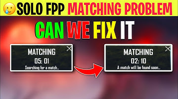 😡 Again Solo Fpp Matchmaking Problem Started || How To Fix Solo Fpp matching Problem In BGMI ✅