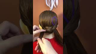 تسريحات شعر طويل للمناسبات  #hairstyle #fypシ #shortvideo