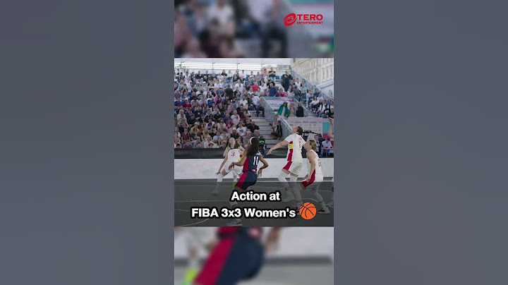 Action at FIBA 3x3 Women's  #teroentertainment  #terodigital