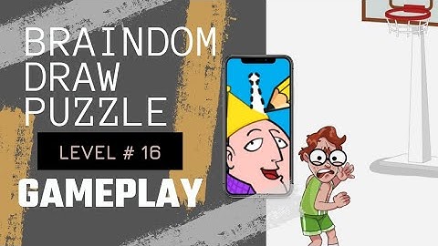 Braindom Draw Puzzle | level # 16 | walkthorougn / gameplay | android Gameplay | #sarfarazgamer