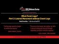 What Event Logs  Part 2  Lateral Movement without Event Logs