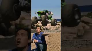 Zach King tests his Monster Jam RC truck 🔥 #Shorts screenshot 3