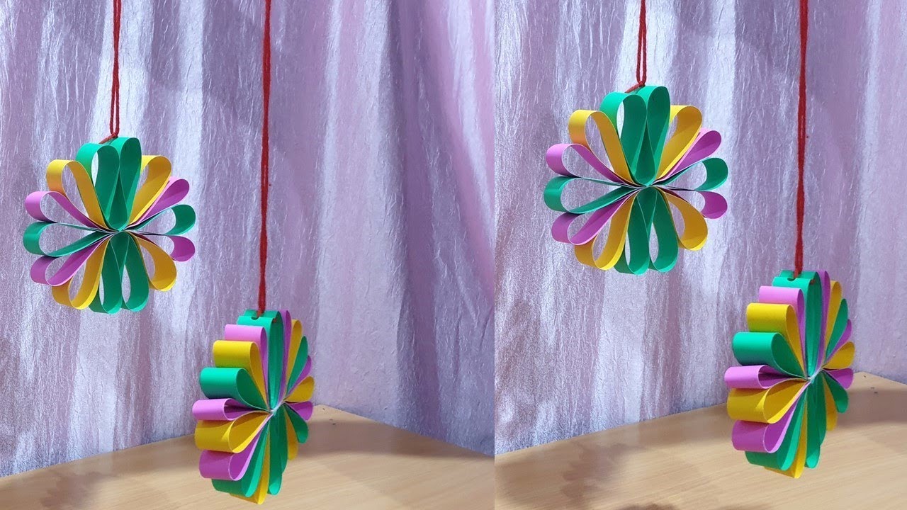 Home decor ideas/DIY/Paper craft - YouTube