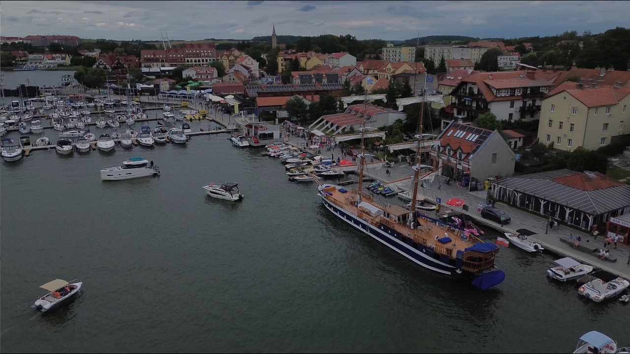 MIKOŁAJKI: Stolica Żeglarstwa | Sailing Capital of Poland ⛵ Masurian Lakes |  DRON 4K