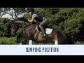 Jumping Position- rider that gets left behind