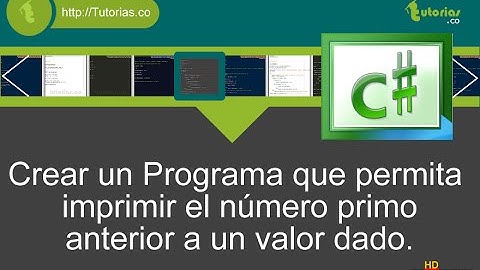 funciones – visualStudio c# (el numero primo anterior a un valor)