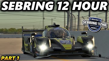 iRacing Special Event: Sebring 12 Hour - Part 1