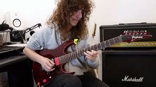 What if Jason Becker played with Megadeth? | Tornado of Souls | Edoardo Taddei