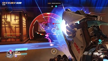 Overwatch Zarya "Quintuple Kill"!!