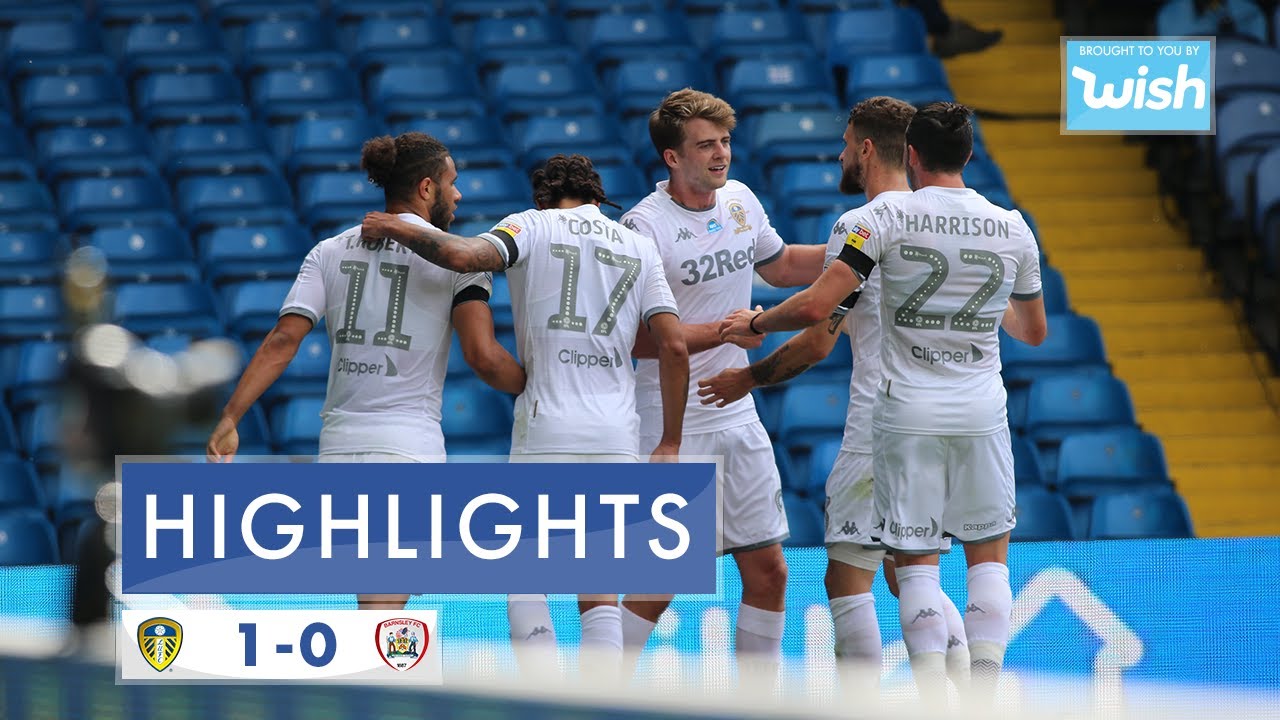 Highlights Leeds United 10 Barnsley 2019/20 EFL Championship YouTube