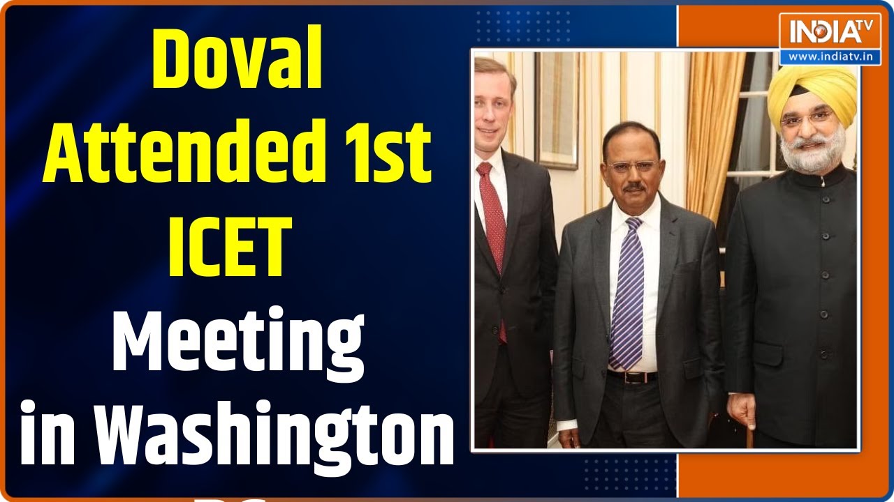 NSA Ajit Doval's US visit: What Happened When He Met The Indian Ambassador? India TV News