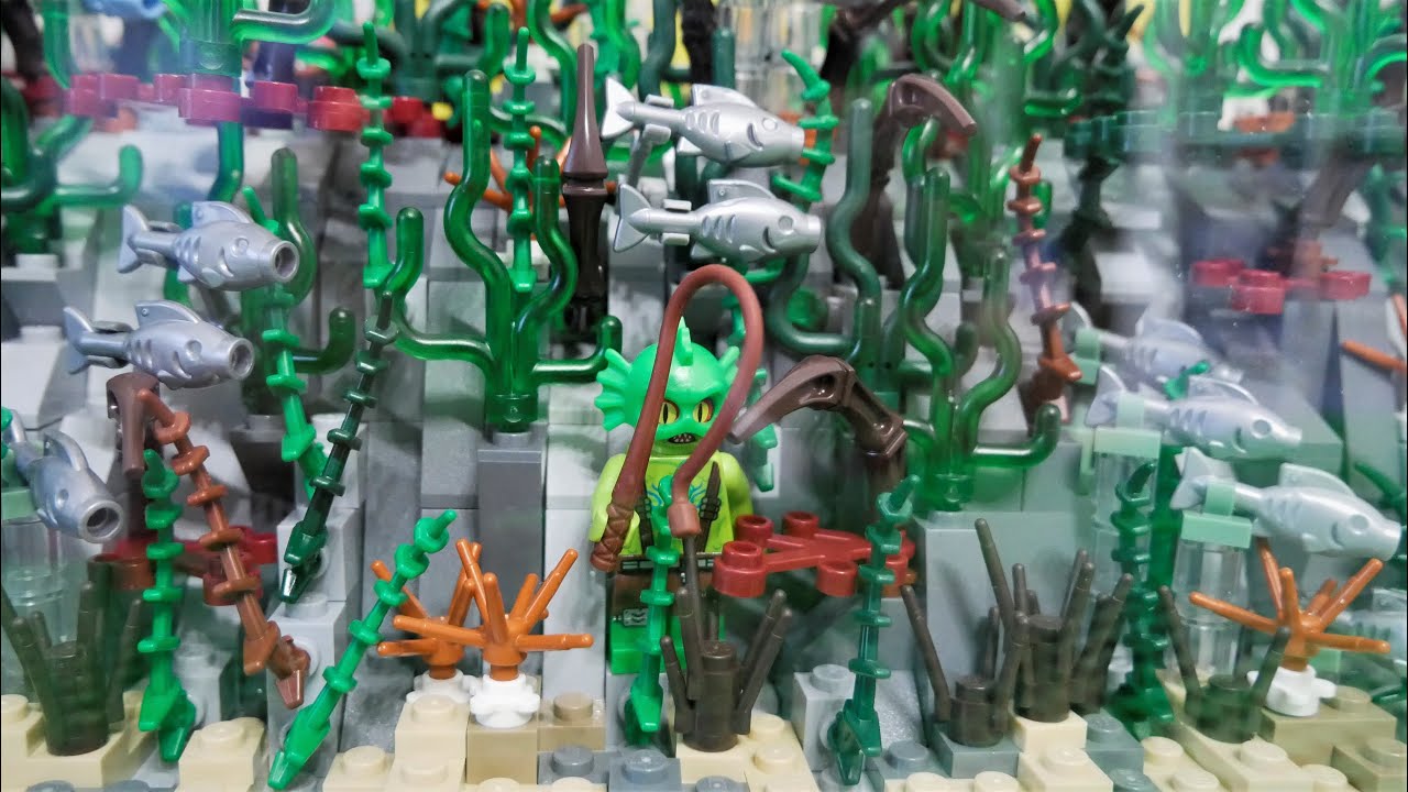 Lego Underwater Moc Play & Display Case YouTube