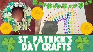 EASY St. Patrick’s Day Crafts For Kids | Quick and Simple Crafts | Low Prep