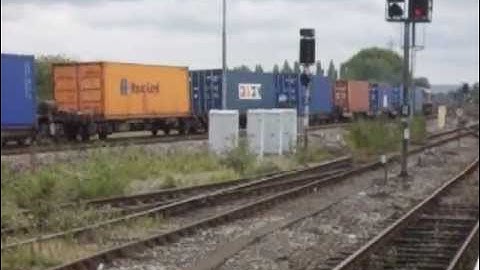 DB Schenker Class 66 66116@ Didcot Parkway {Old Video}.