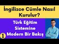 İNGİLİZCE CÜMLE NASIL KURULUR ? BOL BOL ÖRNEKLİ - 1. BÖLÜM