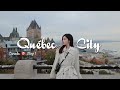 Canada Vlog 1🇨🇦 漫步魁北克，遇见心软的鬼怪