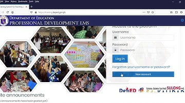 How to access the training.deped.gov.ph of DepEd Davao City